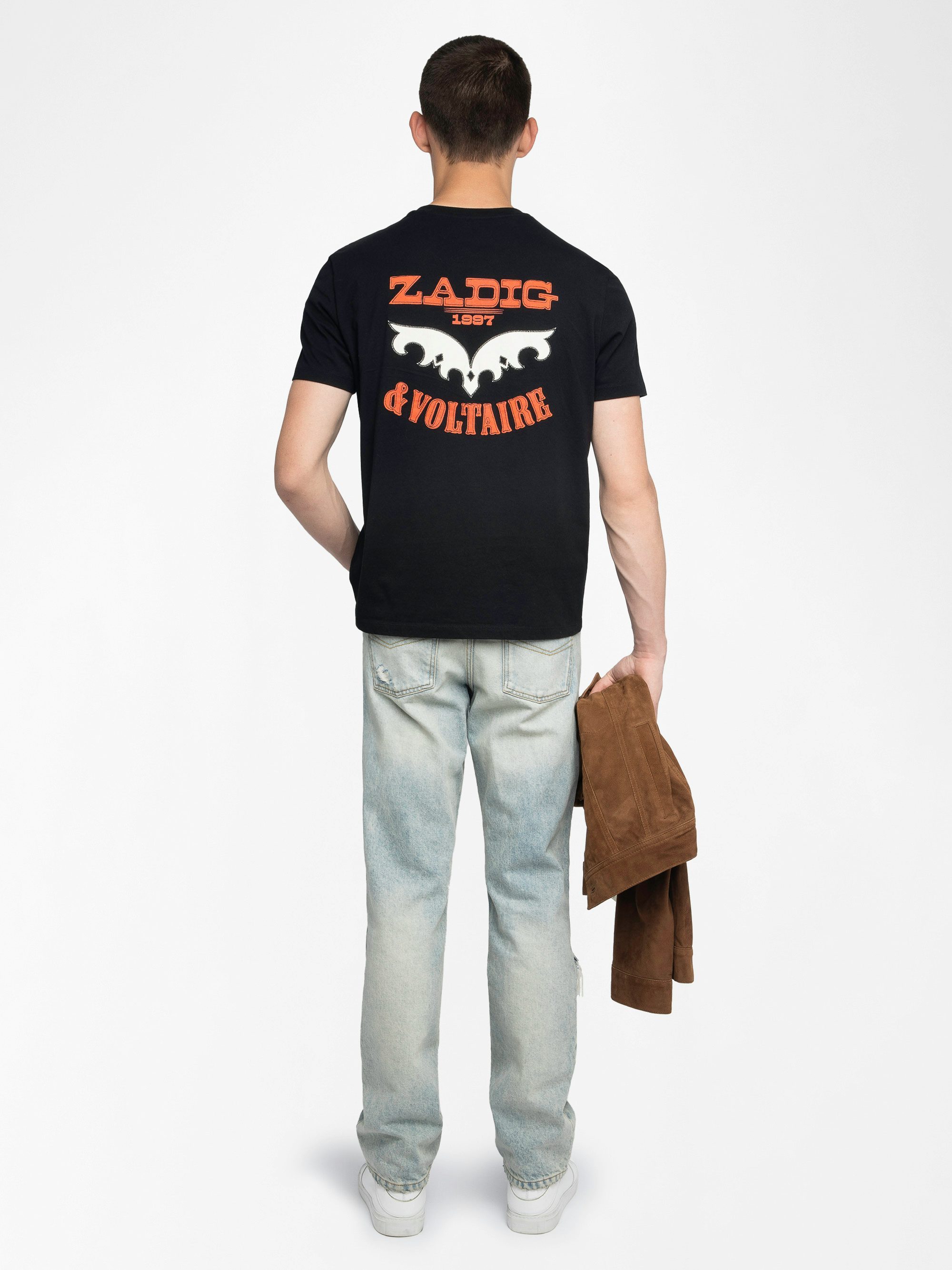 Tommy T-shirt - Short-sleeved T-shirt with print on the back.